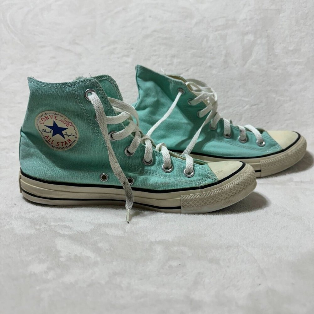 CONVERSE ALL STAR Chuck Taylor Size 6 Men's / 8 Women's Tiffany Teal/Blue Unisex